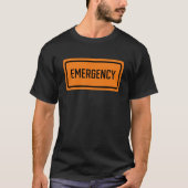 緊急標識 Tシャツ (正面)