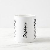 緊急管理者 コーヒーマグカップ (中央)