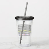 緊急通報警察灯 アクリルタンブラー (裏面)