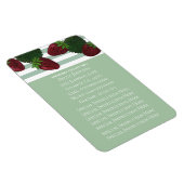 緊急連絡磁石：イチゴ マグネット (右側)