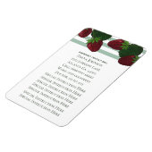 緊急連絡磁石：イチゴ マグネット (左側)