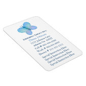 緊急連絡：ベビーシッタープレミアムマグネット マグネット (右側)