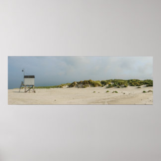 緊急避難所ビーチポスター ポスター