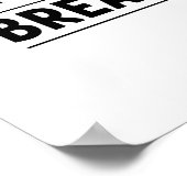 緊急防波堤の場合 ポスター (角)