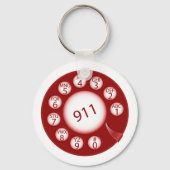 緊急電話 キーホルダー (正面)