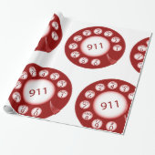 緊急電話 ラッピングペーパー (アンロールド)