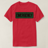 緊急5 Tシャツ (デザイン正面)