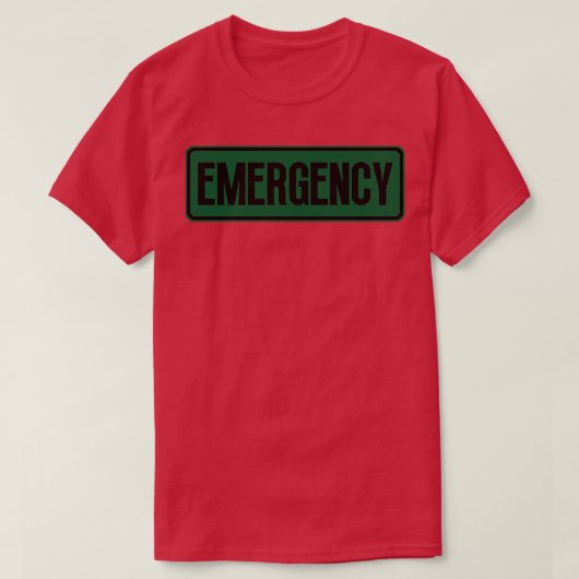 緊急5 Tシャツ (デザイン正面)
