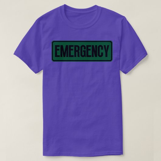 緊急5 Tシャツ (デザイン正面)