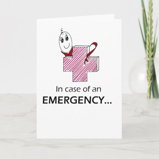 緊急 カード (正面)