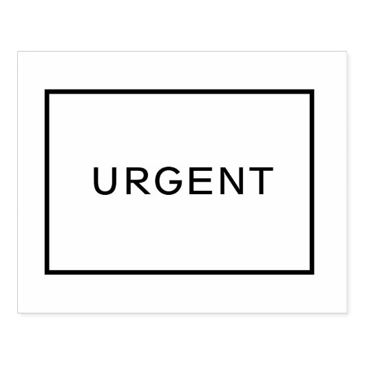 緊急 ラバースタンプ (インプリント)