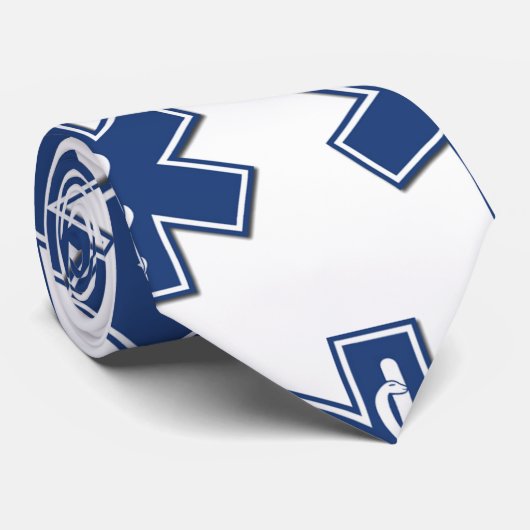 緊急EMSロゴ ネクタイ (ロール)