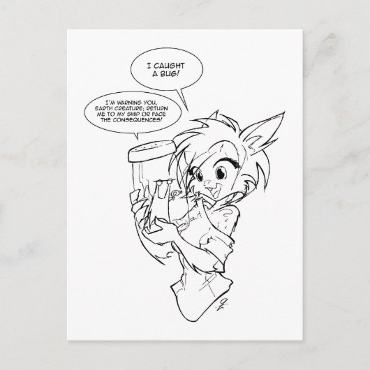 緋の瓶 ポストカード (正面)