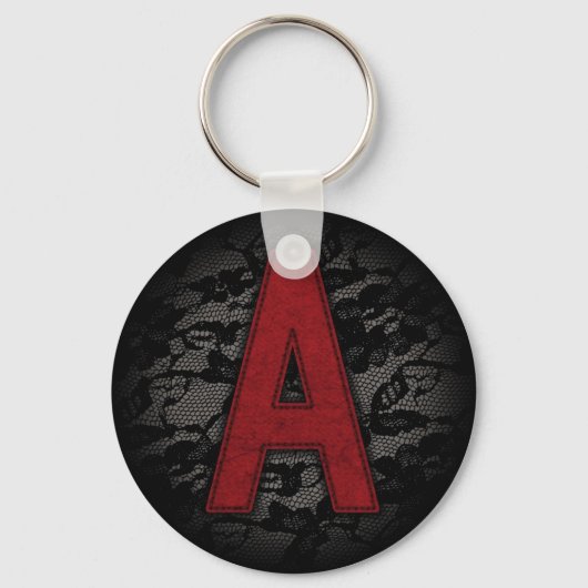 緋文字A キーホルダー (正面)