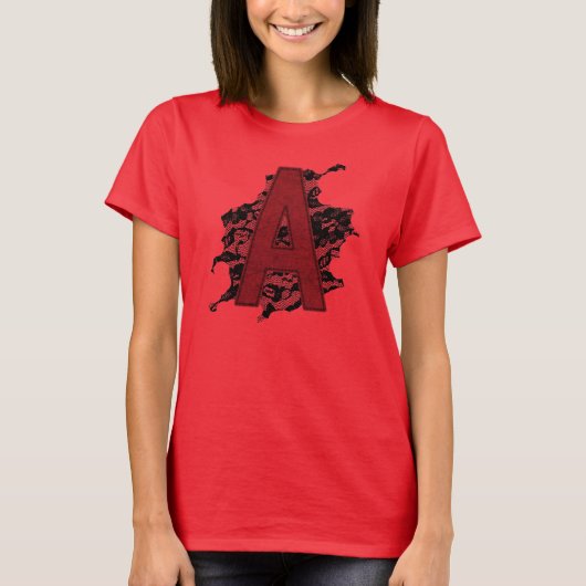 緋文字A Tシャツ (正面)