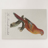 緋毛小鳥 ジグソーパズル (横)