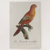 緋毛小鳥 ジグソーパズル (縦)