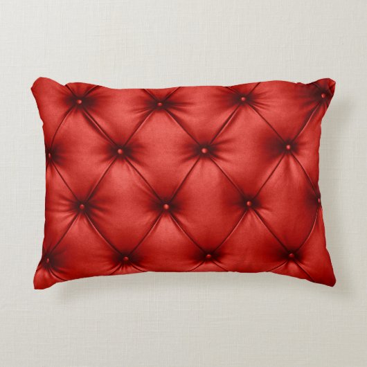 緋色のアカペトンの背景のテクスチャをクローズアップ アクセントクッション (正面)