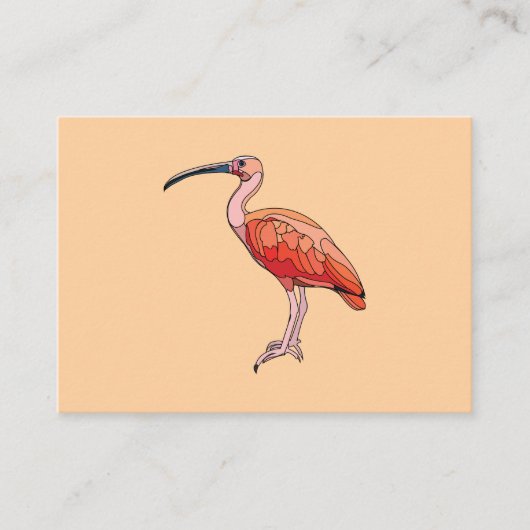 緋色のイビスバード 名刺 (正面)