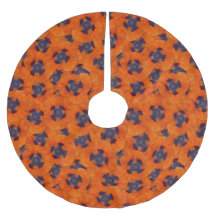 緋色のオレンジ色のポピーのシームレスなパターン