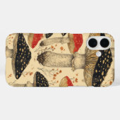 緋色のキャップのキノコ牧草地 – IPhone 16ケース Case-Mate iPhoneケース (裏面 (横))