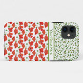 緋色のケシMix'n'Match iPhone 5/5sケース Case-Mate iPhoneケース (裏面(横))