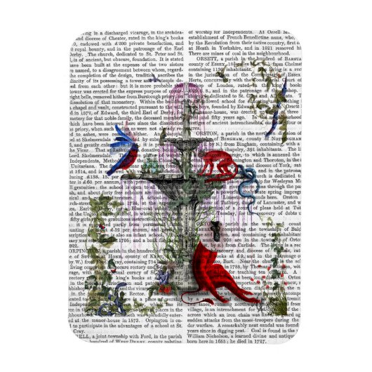 緋色のサル2 マグネット (縦)