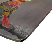 緋色のタネガーの成型品 – オリジナル写真 カッティングボード (角)