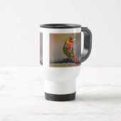 緋色のタネガーの成型品 – オリジナル写真 トラベルマグ (正面右)