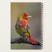 緋色のタネガーの成型品 – オリジナル写真 プランナー手帳 (裏面)