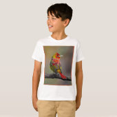 緋色のタネガーの成型品 – オリジナル写真 Tシャツ (正面フル)