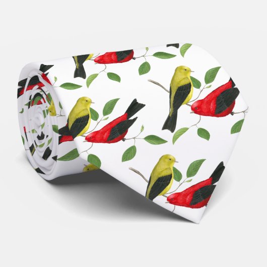 緋色のタネガー ネクタイ (ロール)