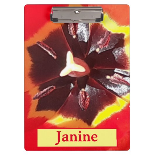 緋色のチューリップ クリップボード (正面)