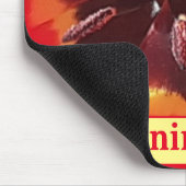 緋色のチューリップ マウスパッド (コーナー)