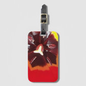 緋色のチューリップ ラゲッジタグ (正面縦)