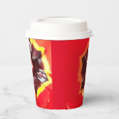 緋色のチューリップ 紙コップ (左)