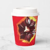 緋色のチューリップ 紙コップ (裏面)