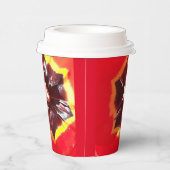 緋色のチューリップ 紙コップ (右)