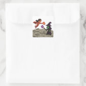 緋色のベガの対決 スクエアシール (バッグ)