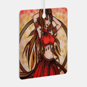 緋色のベリーダンサー メタルオーナメント (正面右)