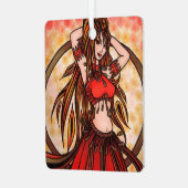 緋色のベリーダンサー メタルオーナメント (正面左)