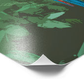 緋色のマカオデザイン写真の拡大 フォトプリント            (角)