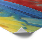 緋色のマカオ足 ポスター (角)