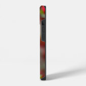 緋色のラインiPhoneケース iPhoneケース (左側面)
