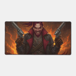 緋色のレベント デスクマット