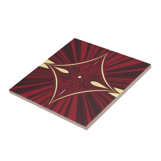 緋色のロープ タイル (側面)