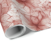 緋色のヴェールの花 ラッピングペーパー (ロールコーナー)