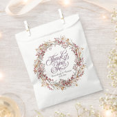 緋色の季節のフローラ結婚ズ フェイバーバッグ (クリップ留めされた状態)