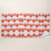 緋色の悪臭 ビーチタオル (正面)