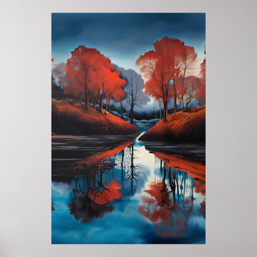 緋色の海岸 ポスター (正面)